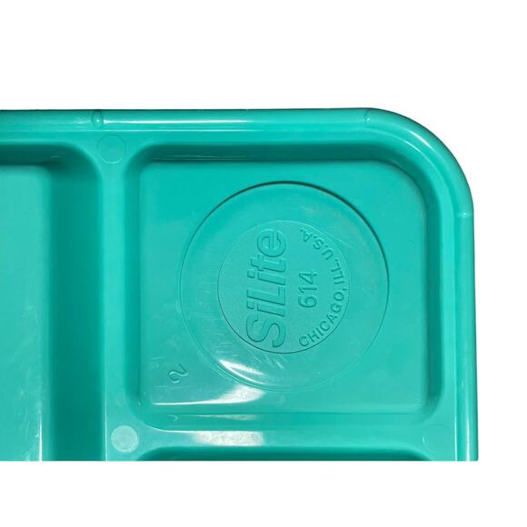 LOT of 7 Vintage MELAMINE Melmac DIVIDED Cafeteria FOOD Trays Tucker SiLite 614‎ - Picture 11 of 15